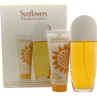 Elizabeth Arden Sunflowers Giftset 100ml EDT + 100ml Body Lotion - Fragrance