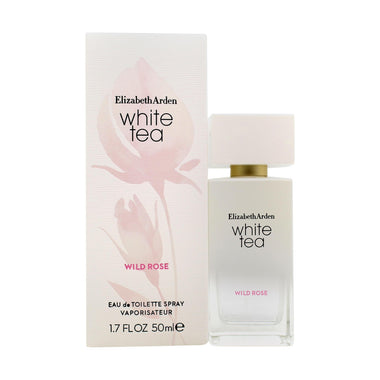 Elizabeth Arden White Tea Wild Rose Eau de Toilette 50ml Spray - Fragrance