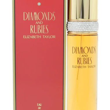 Elizabeth Taylor Diamonds & Rubies Eau de Toilette 50ml Spray showcasing luxury fragrance