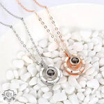 The Enchanting Projection Circle Necklace -  QH Clothing