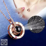 The Enchanting Projection Circle Necklace -  QH Clothing