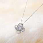 Eternal Star Diamond-Encrusted Gift Box Pendant Necklace -  QH Clothing