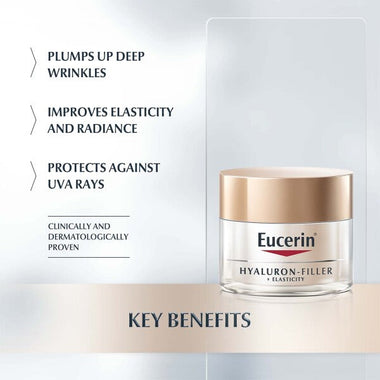 Eucerin Hyaluron-Filler+Elasticity Day Cream SPF30 50ml - QH Clothing