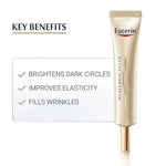 Eucerin Hyaluron-Filler+Elasticity Eye Cream SPF15 15ml - QH Clothing