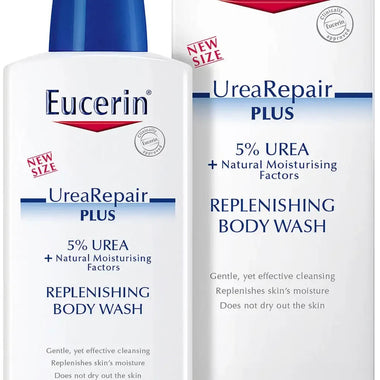 Eucerin UreaRepair Plus 5% Urea Replenishing Body Wash 400ml - QH Clothing