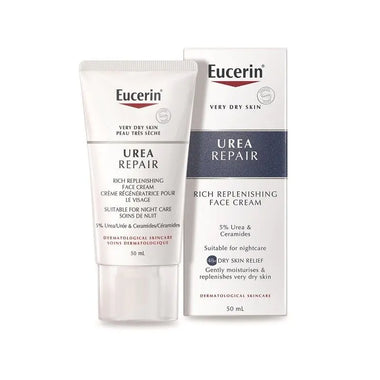 Eucerin UreaRepair Face Cream 5% Urea 50ml - QH Clothing