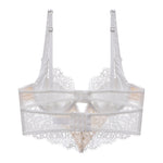 Eyelash Lace Bra Set - Clothing