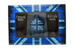 FCUK Rebel For Him Presentset 100ml EDT + 200ml Shower Gel + 200ml Aftershave Balm - Fragrance