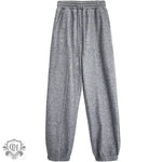 Thickened Fleece Lined Casual Sweatpants - QH Clothing