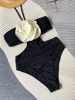 Boho Floral Cutout Swimsuit - QH Clothing