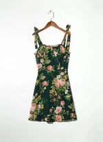 Floral Print A-Line Summer Dress - QH Clothing