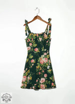 Floral Print A-Line Summer Dress - QH Clothing