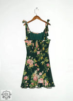 Floral Print A-Line Summer Dress - QH Clothing