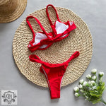 Boho Floral Swimsuit with Steel Bracket - QH Clothing