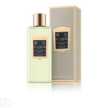 Floris Night Scented Jasmine Moisturising Bath & Shower Gel 250ml - QH Clothing