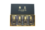 Floris Presentset 15ml Night Scented Jasmine EDT + 15ml Bouquet De La Reine EDT + 15ml White Rose EDT + 15ml Chypress