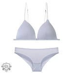 Front Closure Bra Set - S / Gray - Clothing