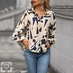 Women Wear Long Sleeved Printed Shirt Women Autumn - Quality Home Clothing| Beauty