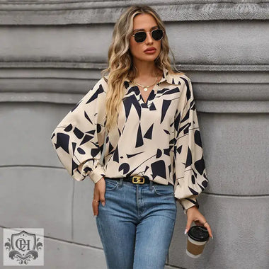 Women Wear Long Sleeved Printed Shirt Women Autumn - Quality Home Clothing| Beauty