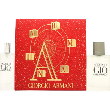 Giorgio Armani Acqua Di Gio Christmas Gift Set 50ml EDT + 15ml EDT - Fragrance