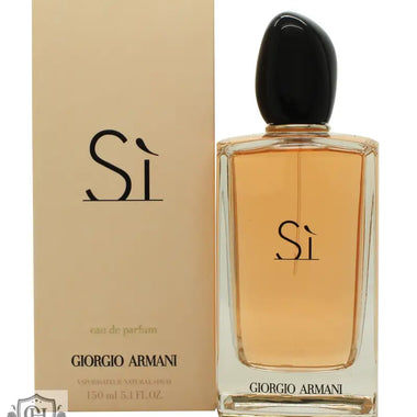 Giorgio Armani Si Eau de Parfum 150ml Sprej bottle and box display