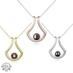 The Personalized U-Shaped Projection Necklace -  QH Clothing