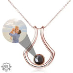 The Personalized U-Shaped Projection Necklace -  QH Clothing