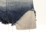 Gradient Ombre High Waist Denim Shorts - QH Clothing