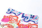 Graffiti Print Shorts Set - Clothing