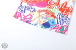 Graffiti Print Shorts Set - Clothing