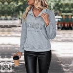 Graphic Letter Sweater: Autumn Style - QH Clothing