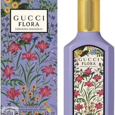 Gucci Flora Gorgeous Magnolia Eau de Parfum 50ml Spray - Fragrance