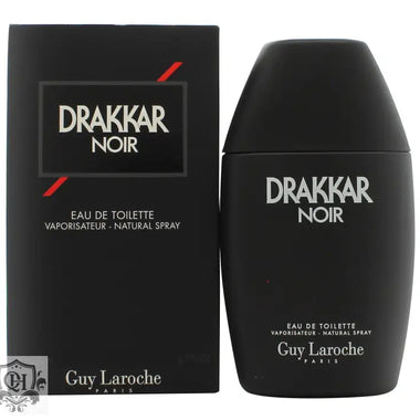 Guy Laroche Drakkar Noir Eau de Toilette 200ml Spray displayed with elegant packaging