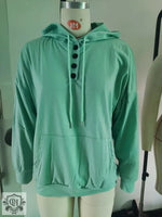 Casual Hooded Drawstring Pocket Hoodie - QH Clothing