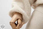 Drawstring Loose Sweater Coat - QH Clothing