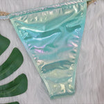 Crystal Diamond Halter Bikini Swimsuit - QH Clothing