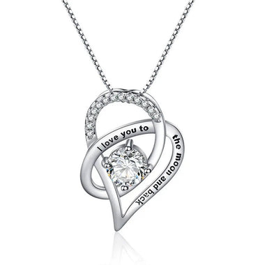 Elegant Heart of Affection Necklace -  QH Clothing