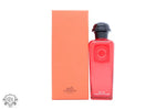 Red Hermès perfume bottle and coral box for Hermes Eau de Rhubarbe Ecarlate Eau 100ml Sprej