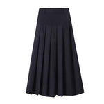 Deconstructed Design High End Cut Non Ironing High Grade Skirt A  line Pleated Skirt Early Autumn - Quality Home Clothing| Beauty