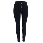 High Waist Hip Lift Skinny Jeans - QH Clothing