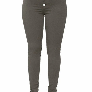 High Waist Hip Lift Skinny Jeans - QH Clothing