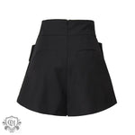 High Waist Wide Leg Shorts - QH Clothing