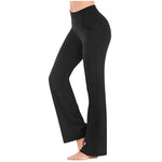 Wide Leg Pants High Waist Casual Girls Yoga Pants Plus Size - Quality Home Clothing| Beauty