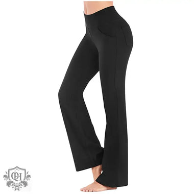 Wide Leg Pants High Waist Casual Girls Yoga Pants Plus Size - Quality Home Clothing| Beauty