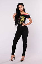 Ultra High Waist Denim Skinny Pants - QH Clothing