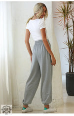 High Waist Loose Sweater Pants - QH Clothing