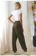 High Waist Loose Sweater Pants - QH Clothing