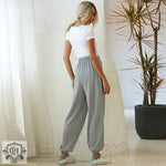 High Waist Loose Sweater Pants - QH Clothing