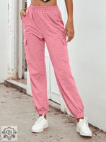 High Waist Yoga Trousers - QH Clothing