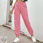 High Waist Yoga Trousers - QH Clothing